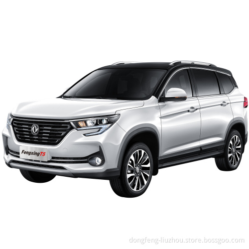 Hot sale and new design dongfeng fengxing T5 mini car gasoline with van passenger  suv for exporting